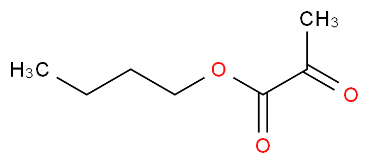 butyl 2-oxopropanoate_分子结构_CAS_20279-44-1