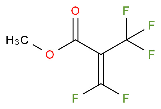 methyl 3,3-difluoro-2-(trifluoromethyl)prop-2-enoate_分子结构_CAS_685-09-6
