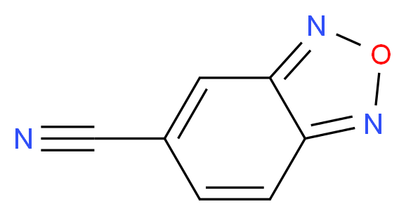 2,1,3-Benzoxadiazole-5-carbonitrile 98%_分子结构_CAS_54286-62-3)