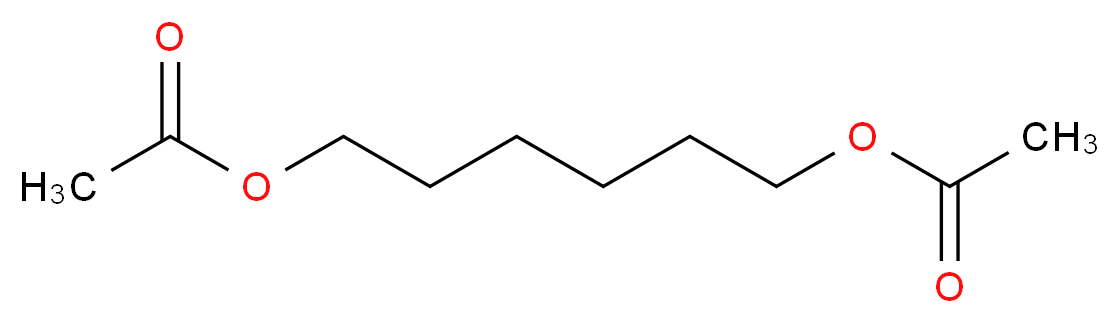 6-(acetyloxy)hexyl acetate_分子结构_CAS_6222-17-9