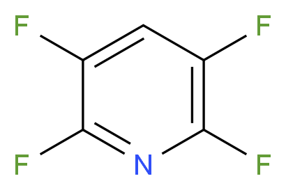 2,3,5,6-四氟吡啶_分子结构_CAS_2875-18-5)