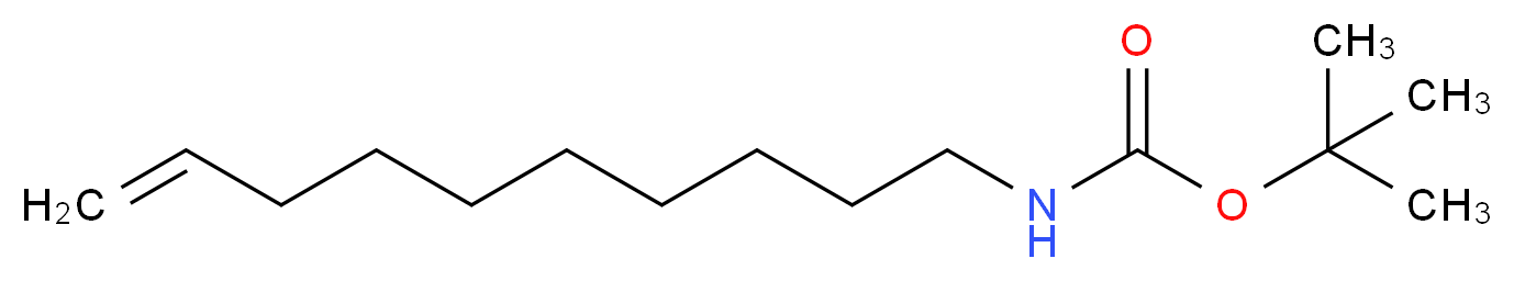 Dec-9-enyl-carbamic acid tert-butyl ester_分子结构_CAS_313469-03-3)