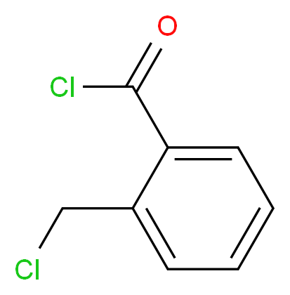 2-(chloromethyl)benzoyl chloride_分子结构_CAS_42908-86-1