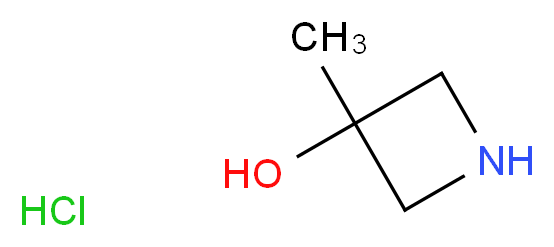 3-Hydroxy-3-methylazetidine hydrochloride_分子结构_CAS_124668-46-8)