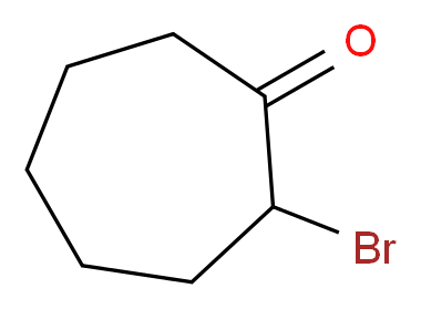 2-溴代环庚酮_分子结构_CAS_766-65-4)