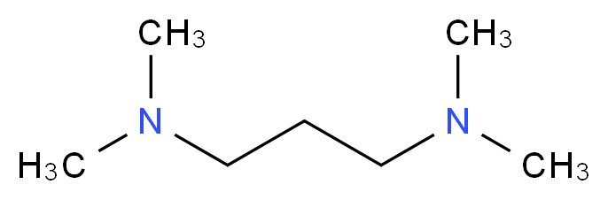 N,N,N′,N′-四甲基-1,3-丙二胺_分子结构_CAS_110-95-2)