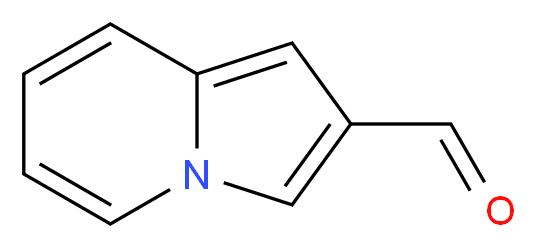 INDOLIZINE-2-CARBALDEHYDE_分子结构_CAS_944895-49-2)