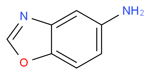 5-AMINOBENZOOXAZOLE_分子结构_CAS_63837-12-7)