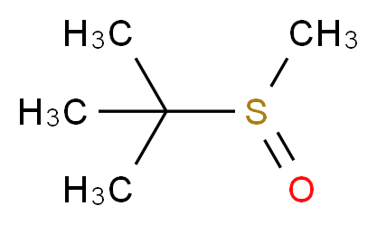 2-methanesulfinyl-2-methylpropane_分子结构_CAS_14094-11-2