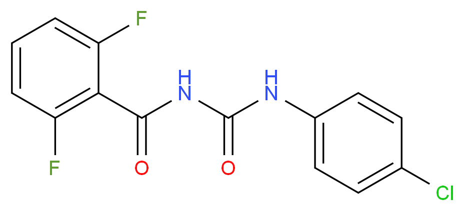 1-(4-Chlorophenyl)-3-(2,6-difluorobenzyl)urea 95% [Diflubenzuron]_分子结构_CAS_35367-38-5)