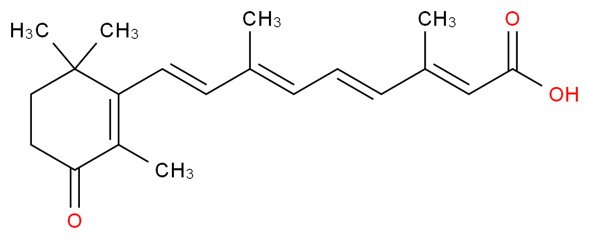 all-trans 4-Keto Retinoic Acid_分子结构_CAS_38030-57-8)