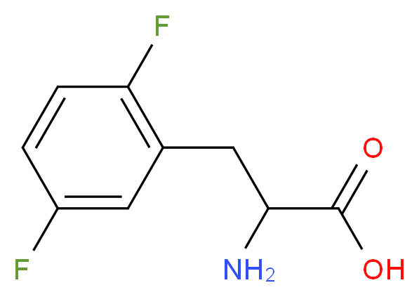 2,5-Difluoro-DL-phenylalanine 97%_分子结构_CAS_32133-38-3)