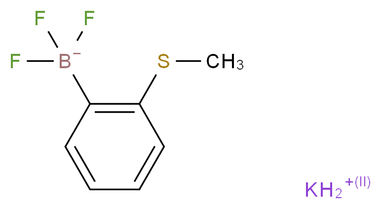 Potassium (2-methylthiophenyl)trifluoroborate 96%_分子结构_CAS_850623-77-7)