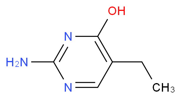 2-amino-5-ethyl-4-pyrimidinol_分子结构_CAS_28224-63-7)