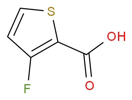 3-Fluoro-2-thiophenecarboxylic acid_分子结构_CAS_32431-84-8)