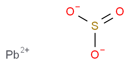 LEAD SULFITE_分子结构_CAS_62229-08-7)