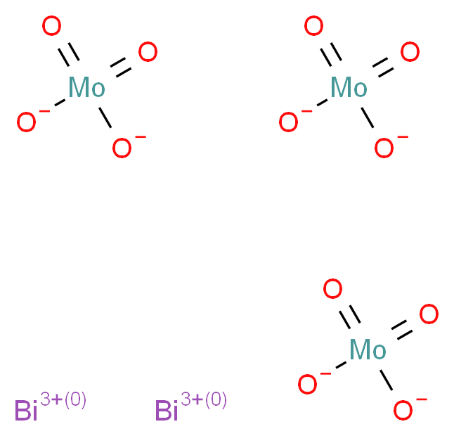 钼酸铋_分子结构_CAS_13595-85-2)