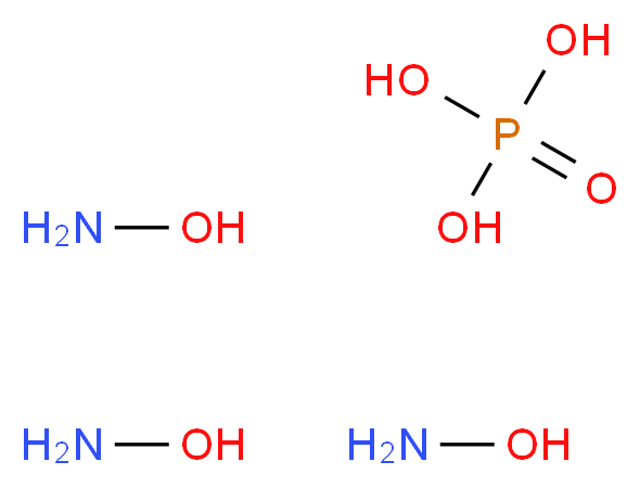 羟胺 磷酸盐 (3:1)_分子结构_CAS_20845-01-6)