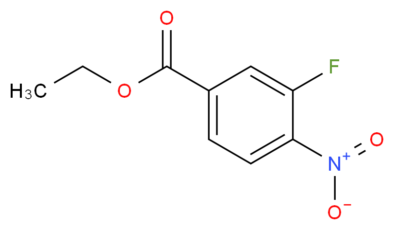 Ethyl 3-fluoro-4-nitrobenzoate_分子结构_CAS_914347-91-4)