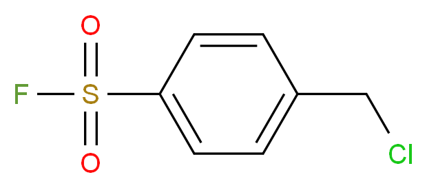 4-(chloromethyl)benzene-1-sulfonyl fluoride_分子结构_CAS_455-21-0