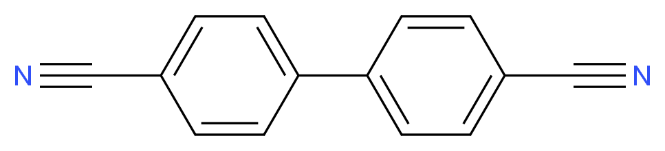 [1,1'-Biphenyl]-4,4'-dicarbonitrile_分子结构_CAS_1591-30-6)