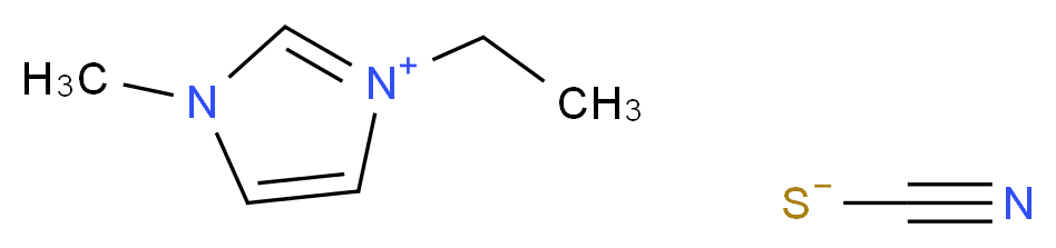 3-ethyl-1-methyl-1H-imidazol-3-ium; cyanosulfanide_分子结构_CAS_331717-63-6