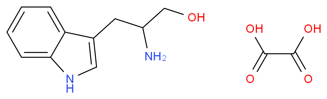 DL-Tryptophanol oxalate salt_分子结构_CAS_2899-30-1)