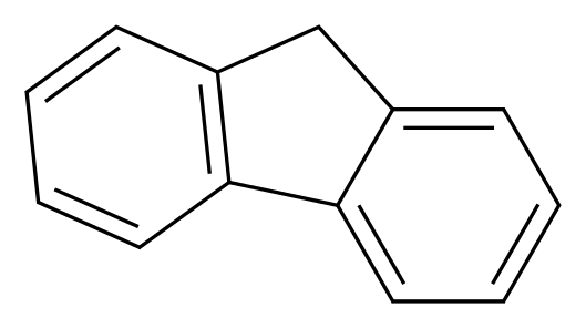 9H-fluorene_分子结构_CAS_86-73-7