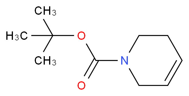 1,2,3,6-Tetrahydropyridine, N-BOC protected_分子结构_CAS_85838-94-4)