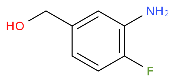 3-Amino-4-fluorobenzyl alcohol_分子结构_CAS_227609-86-1)