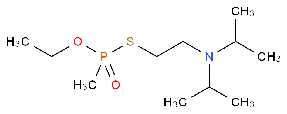 VX (nerve agent)_分子结构_CAS_50782-69-9)