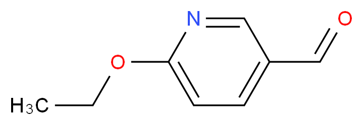 6-Ethoxynicotinaldehyde_分子结构_CAS_97455-61-3)