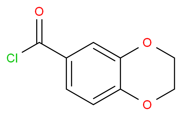 2,3-Dihydro-1,4-benzodioxine-6-carbonyl chloride_分子结构_CAS_6761-70-2)
