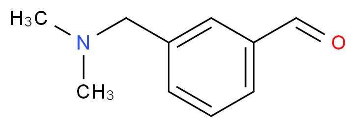 3-[(Dimethylamino)methyl]benzaldehyde_分子结构_CAS_80708-77-6)