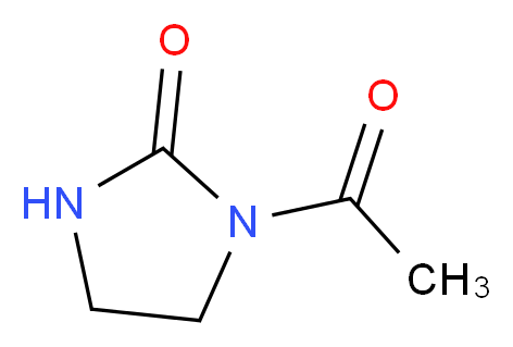 1-Acetyl-2-imidazolidinone_分子结构_CAS_5391-39-9)