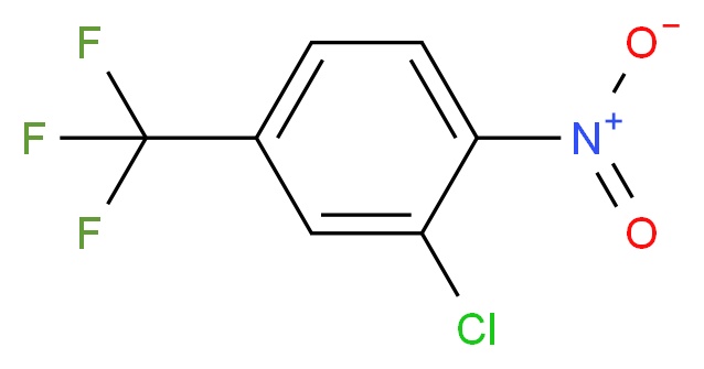 3-Chloro-4-nitrobenzotrifluoride 97%_分子结构_CAS_402-11-9)