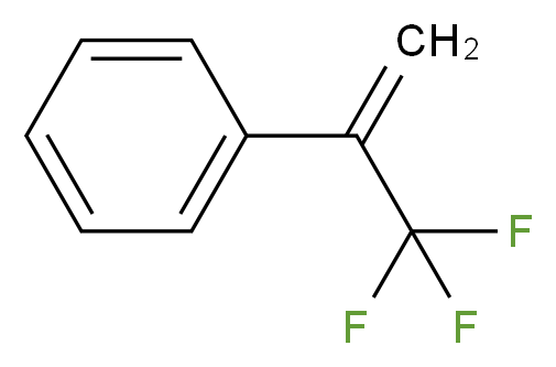 (3,3,3-trifluoroprop-1-en-2-yl)benzene_分子结构_CAS_384-64-5