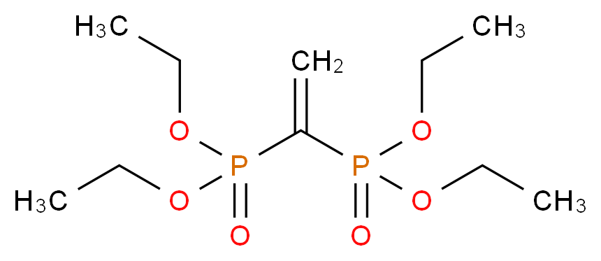 Tetraethyl ethene-1,1-diylbis(phosphonate) 97%_分子结构_CAS_37465-31-9)