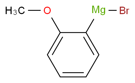 2-甲氧苯基溴化镁 溶液_分子结构_CAS_16750-63-3)