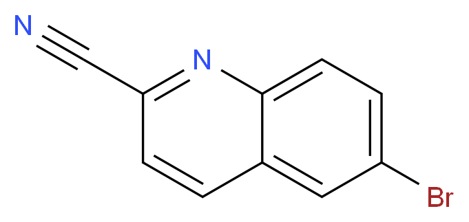 6-Bromo-quinoline-2-carbonitrile_分子结构_CAS_65185-41-3)