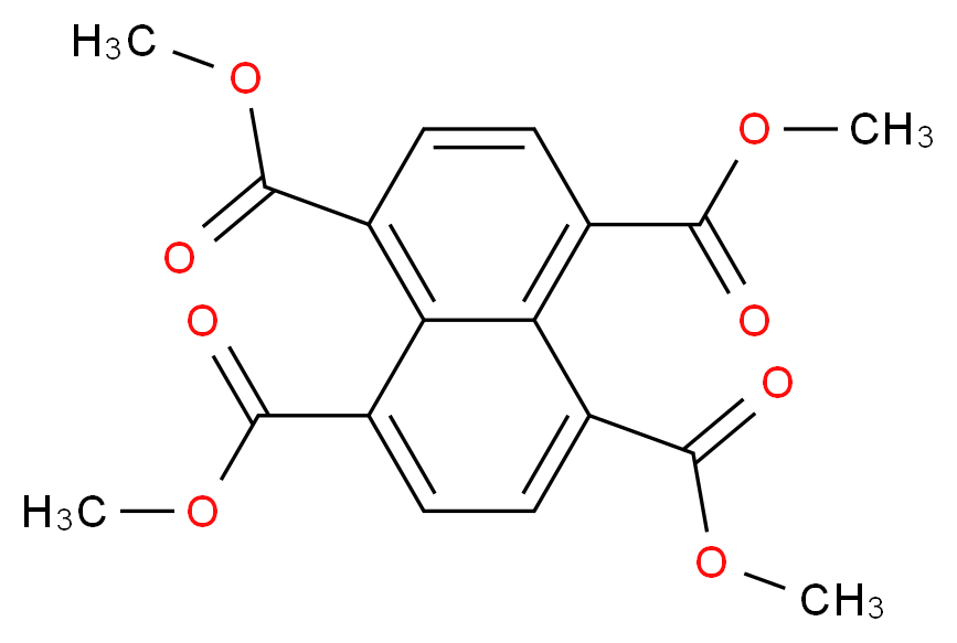 1,4,5,8-tetramethyl naphthalene-1,4,5,8-tetracarboxylate_分子结构_CAS_31996-10-8