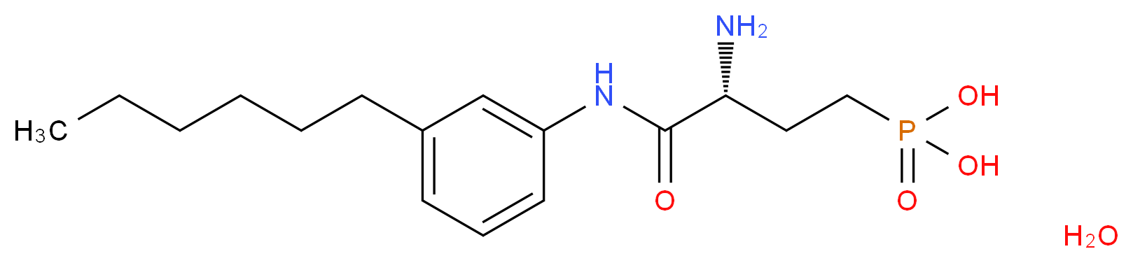CAS_909725-61-7(anhydrous) 分子结构