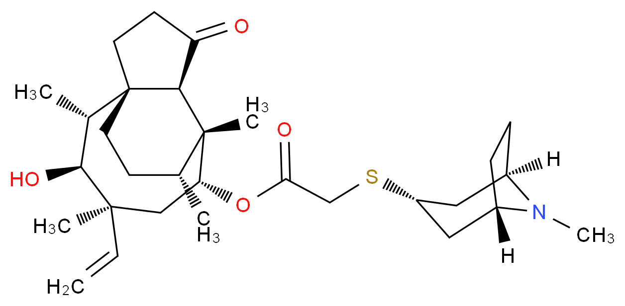 Retapamulin_分子结构_CAS_224452-66-8)