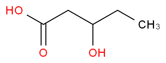 3-Hydroxypentanoic acid_分子结构_CAS_10237-77-1)