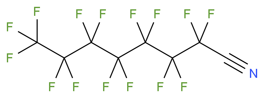 Perfluorooctanenitrile 97%_分子结构_CAS_647-12-1)