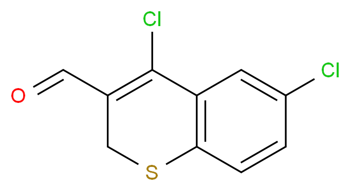 4,6-Dichloro-2H-thiochromene-3-carbaldehyde_分子结构_CAS_54949-15-4)