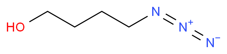 4-azidobutan-1-ol_分子结构_CAS_54953-78-5