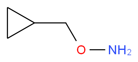 O-(cyclopropylmethyl)hydroxylamine_分子结构_CAS_75647-90-4