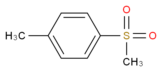 4-(Methylsulphonyl)toluene 98%_分子结构_CAS_3185-99-7)