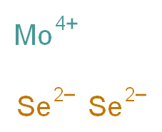 molybdenum(4+) ion diselandiide_分子结构_CAS_12058-18-3